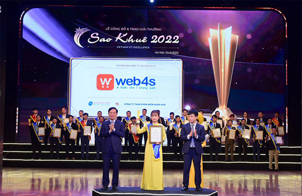 web4s đạt giải thưởng sao khuê 2022