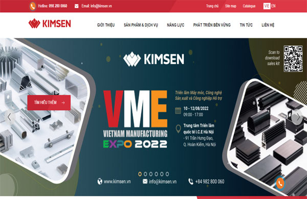 Công ty gia công cơ khí công nghiệp KIMSEN