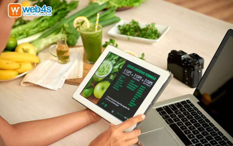 Chức năng chính của Thiết kế website ngành Công nghệ thực phẩm