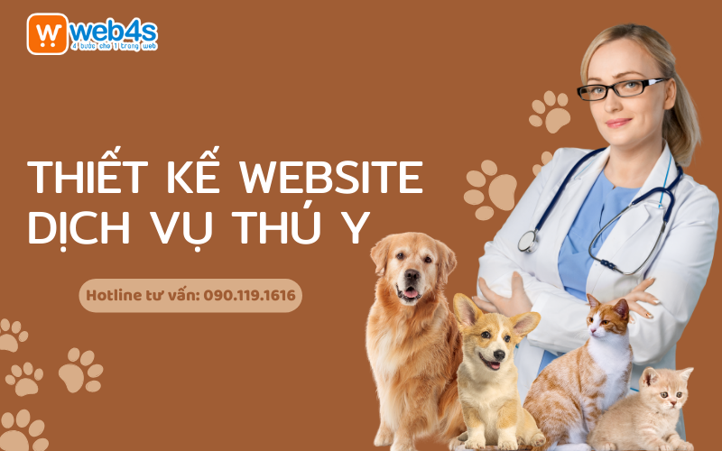 Lợi ích khi thiết kế website dịch vụ thú y