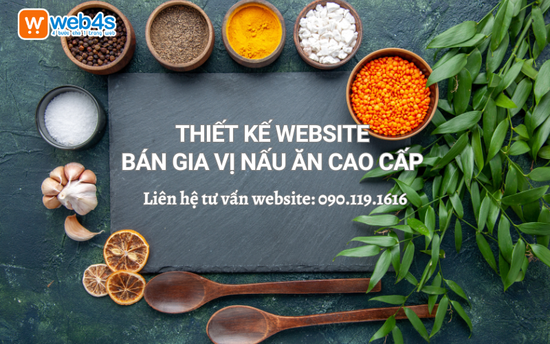 Công ty Thiết kế Website bán Gia vị Giá rẻ Uy tín tại Hà Nội