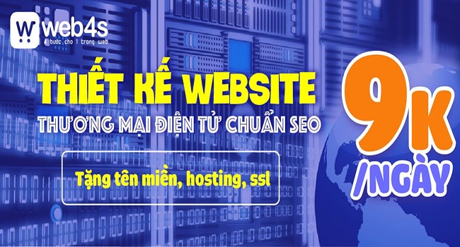 Đơn vị thiết kế website giới thiệu doanh nghiệp Web4s